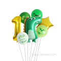 Decorative Balloon Set Decoration Dino Theme Helium large Number Balloon Bouquet Manufactory